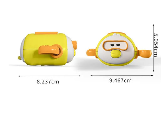 Cartoon Clockwork Bath Water Toys