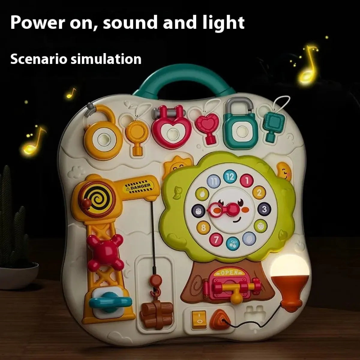 Montessori Infant Busy Board Toy